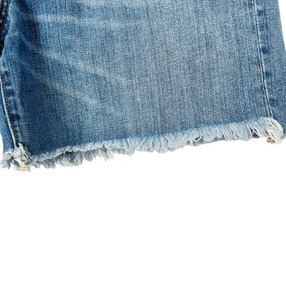 Madewell Relaxed High Rise Denim Boyshorts - Picture 9 of 12